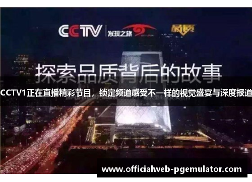 CCTV1正在直播精彩节目，锁定频道感受不一样的视觉盛宴与深度报道